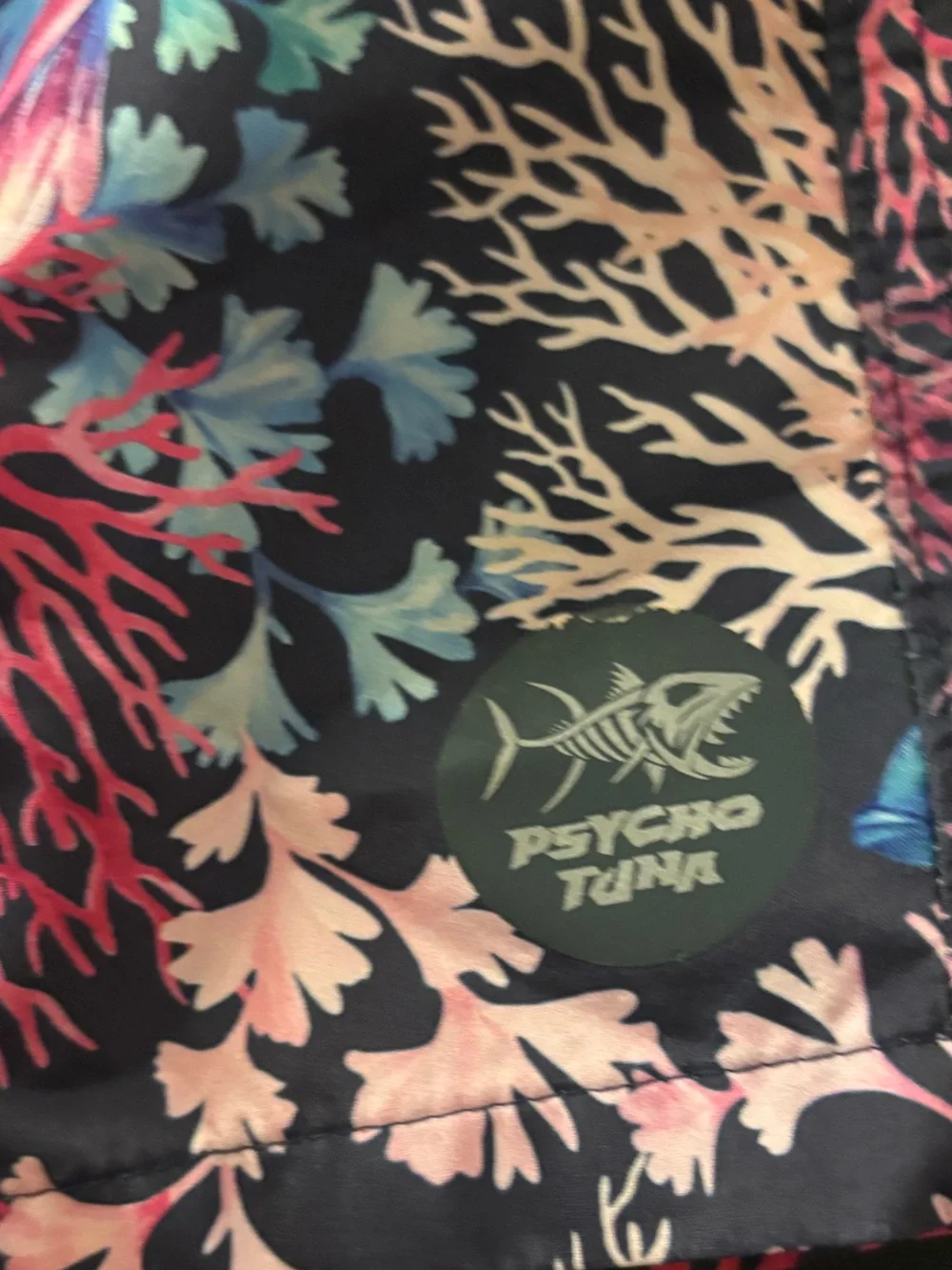 Men’s Psycho Tuna Coral Swim Trunks